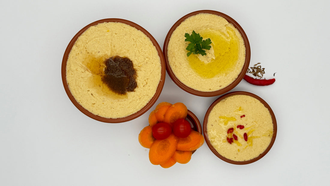 Kichererbsen cremig, Kreuz-Kümmel, Tahin, cremig, selbst-gemacht, morgens-mittags-abends lecker, Aufstrich, Dip, Knoblaus-Limette-Chili-Allrounder-Ingwer-Petersilie-Olivenöl-extra-nativ